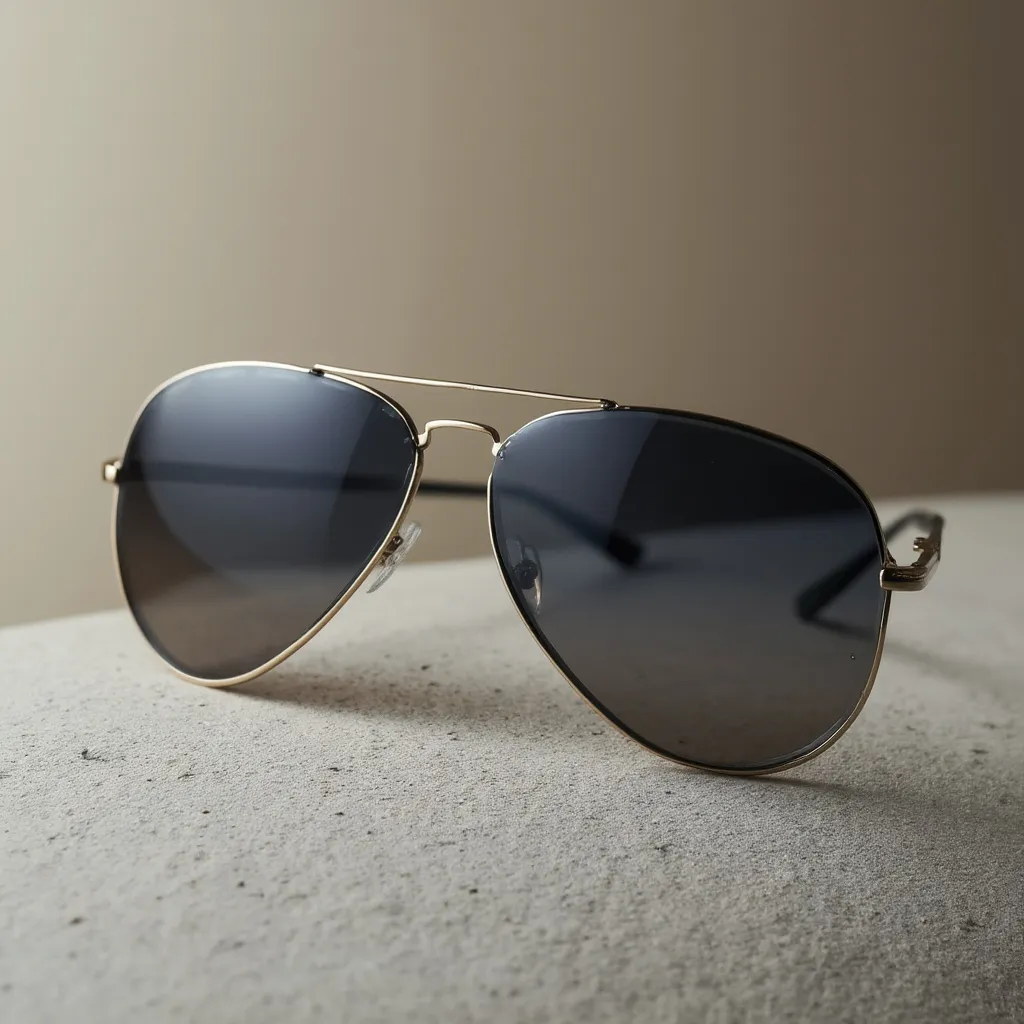 Pánské aviator sluneční brýle